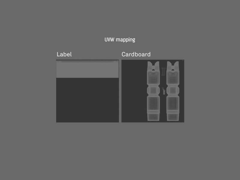 2x140g Metal Can for Canned Food Carton Pack 3D model