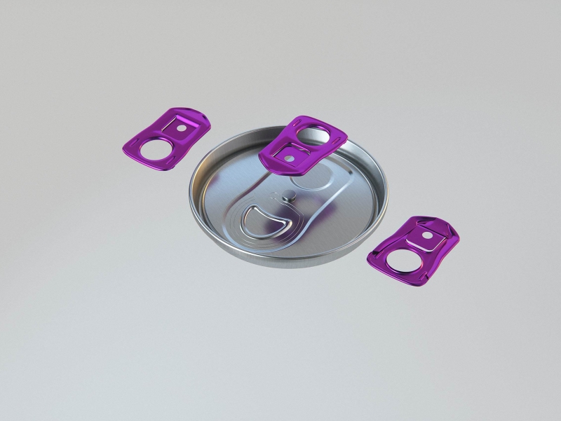 Premium Packaging 3D Model of 4x250ml Slim Soda Cans in Shrink Film Wrap