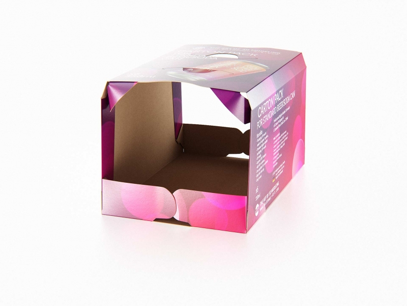 Premium Packaging 3D Model of carton package for 6x330ml Standard Beer/Soda Can  