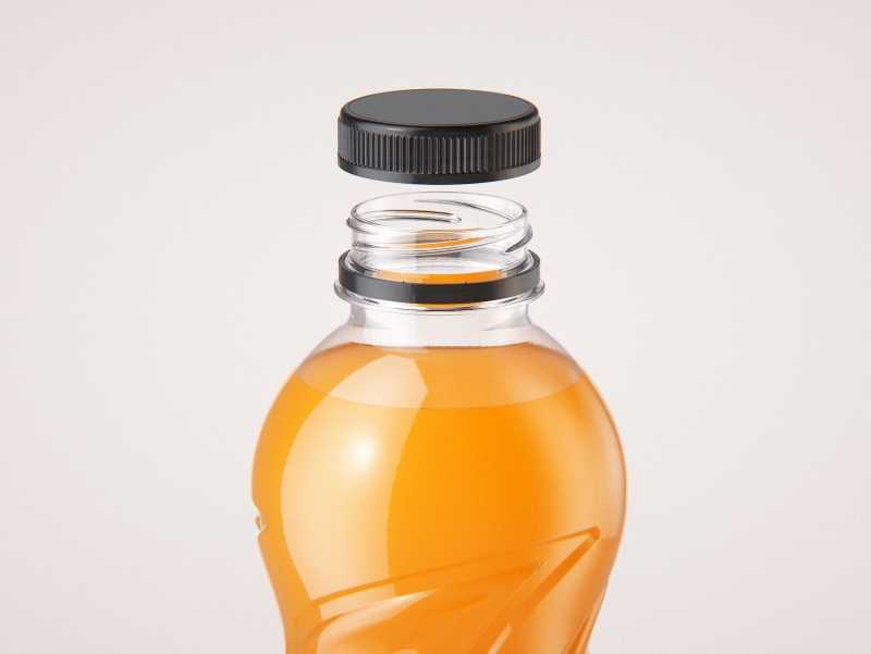 Affinee Juice PET Plastic Bottle 1000ml packaging 3d model pack