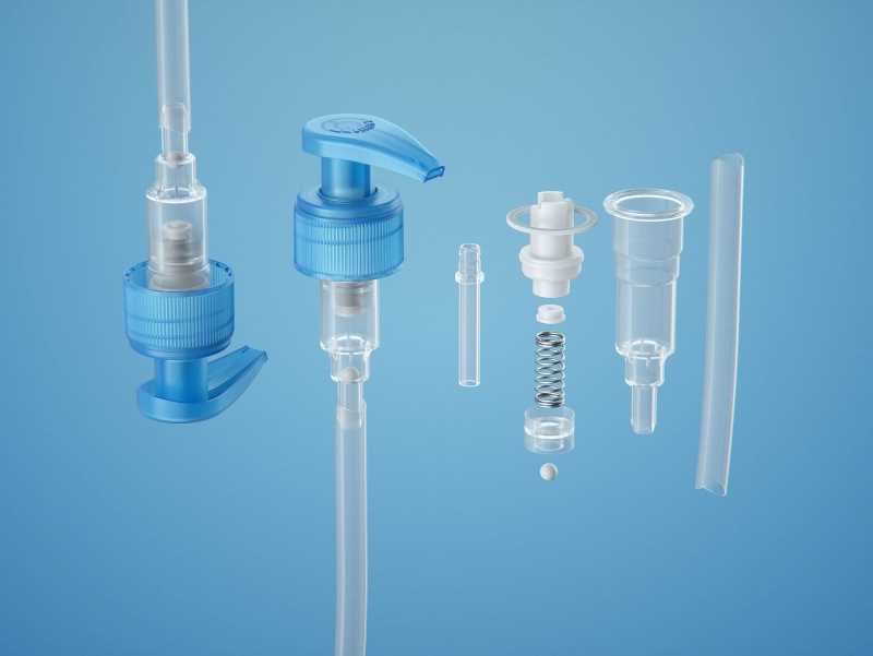 Anticeptic Gel Plastic Bottle 500ml (rounded egdes) packaging 3D model