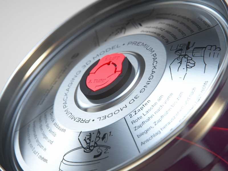 Beer Metal KEG 5L (5000ml) 3D model