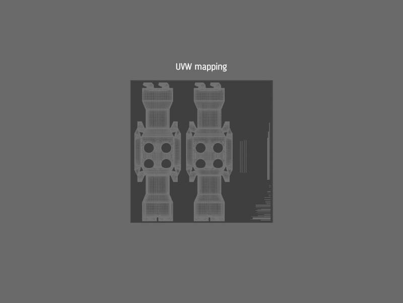 Carton multi-pack packaging for 4x330ml Tetra Prizma Square premium 3D model 