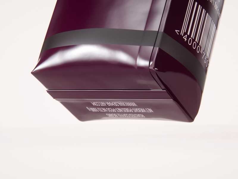 Plastic Coffee Bag 1000g (Tall) for Roasted Coffee packaging 3d model