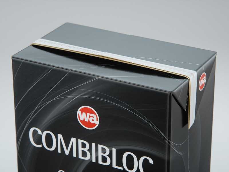 SIG combiBloc Compact 500ml with perforation, straw hole and no opening packaging 3D model
