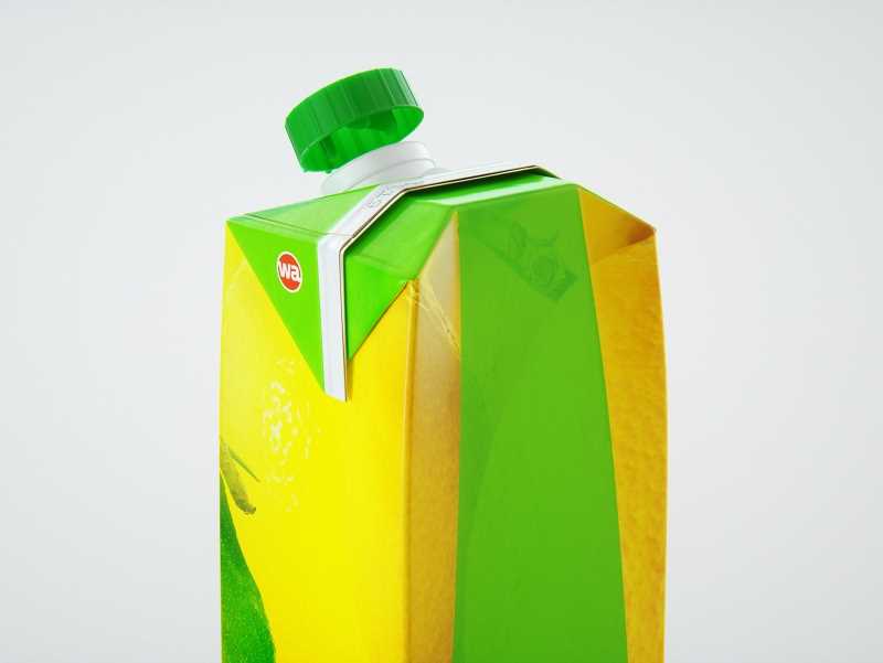 SIG Combifit Premium 1000ml with CombiSwift carton packaging 3D model