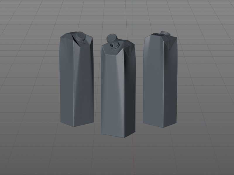 SIG Combifit Premium 1000ml with CombiSwift carton packaging 3D model