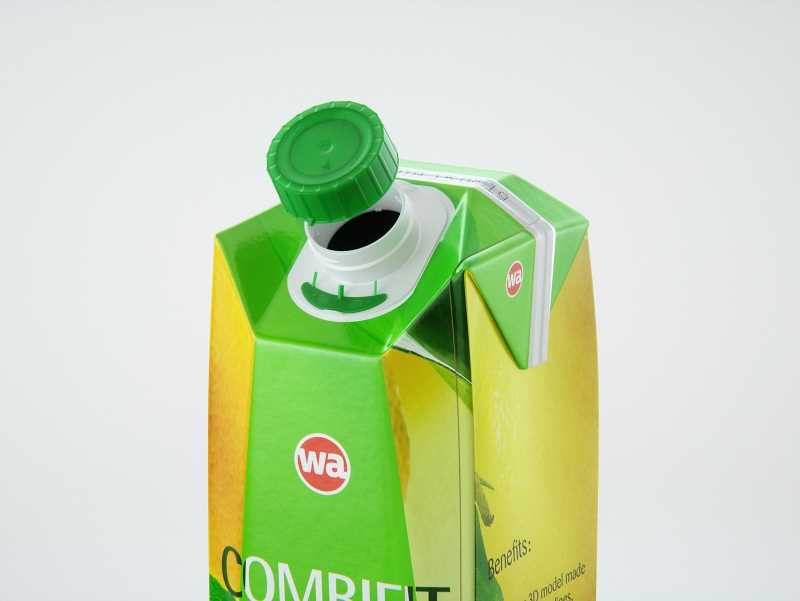 SIG Combifit Premium 750ml with Combi-Swift closer Packaging 3D model pak