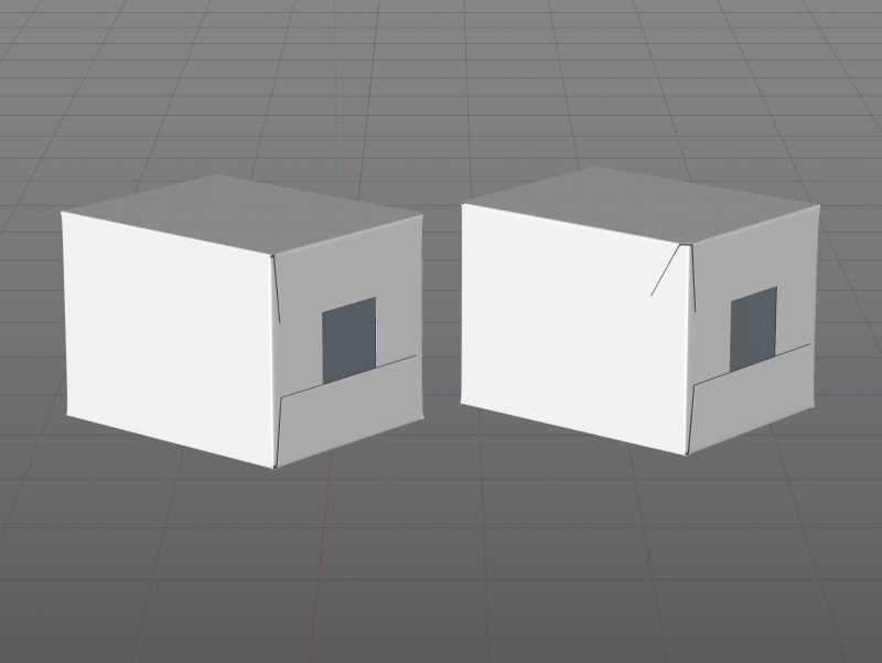 Packaging 3D model of Corrugated Cardboard Box for x12 Tetra Brick Edge 250ml