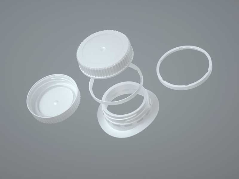 Elopak Pure-Pak Diamond 1500ml Premium packaging 3D model pack