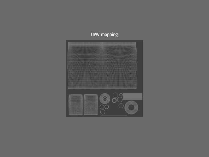 Face wash gel plastic tube 100ml packaging 3d model