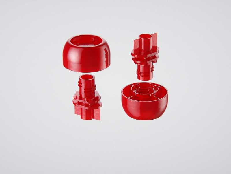 Gualapack Pouch 100g packaging 3d model with babyCap