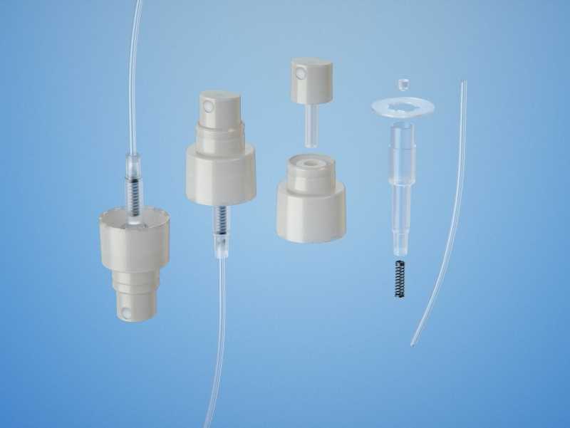 Hair repare spray plastic bottle 200ml packaging 3d model