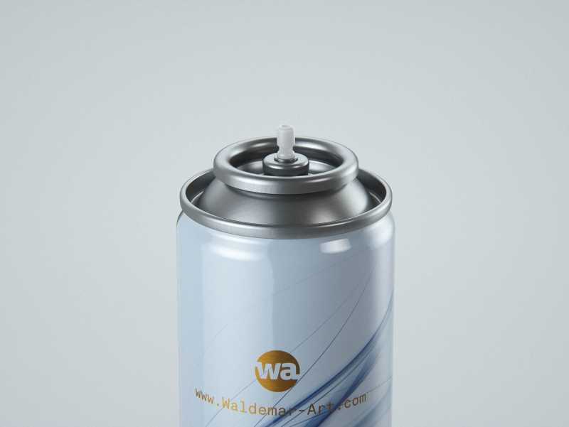 Hair Spray Metal Bottle 250ml packaging 3d model