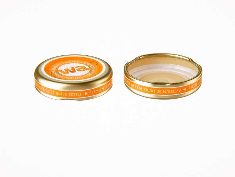 Packaging 3D model of Baby Food Juice Glass Bottle 200ml