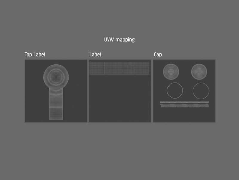 Kalamata Olive Spread (Paste) 130g glass jar packaging 3d model