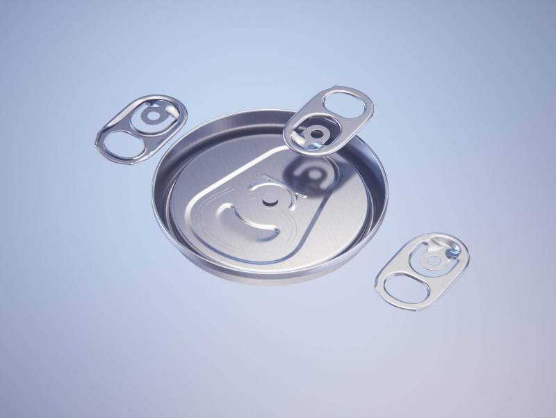 Ball/Rexam Metal Sleek Can 355ml Premium 3D model pack