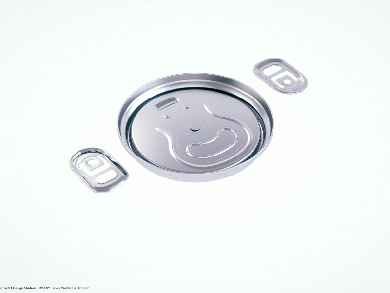 3d packaging model of Metal Standard Beer/Soda Can 440ml