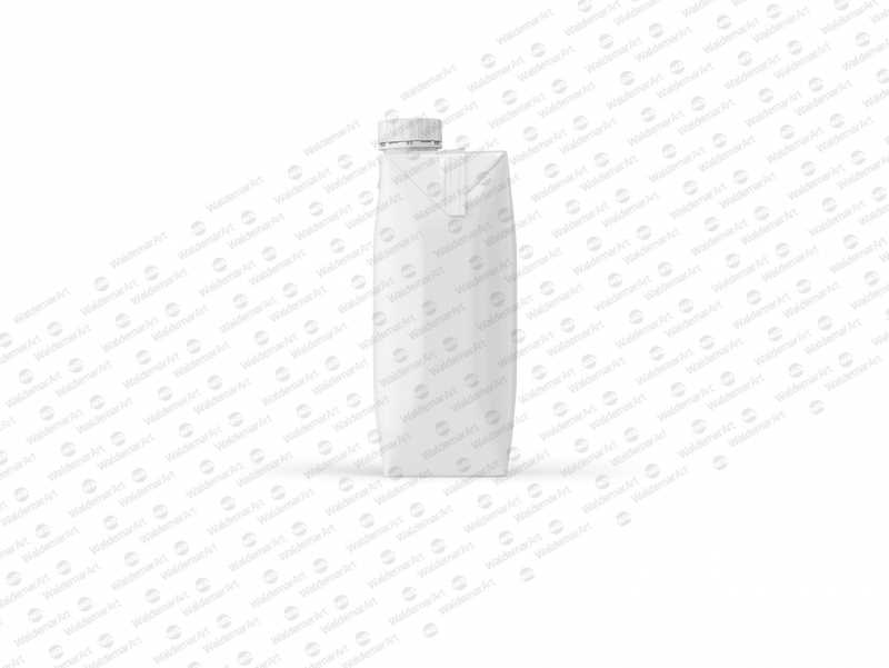 Tetra Pack Prisma 330ml with DreamCap Mock-up - Side view