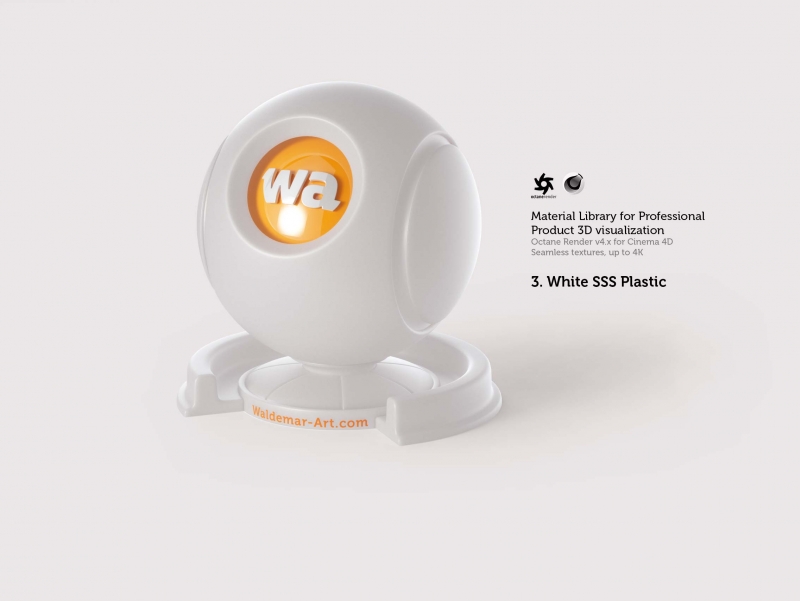 Octane 4+ for Cinema 4D (Compatible with version 2024) Materials Pack 1 - Hard Surfaces [27 items] (Glass, Plastic, Metal, Paper, Cork, PET etc)