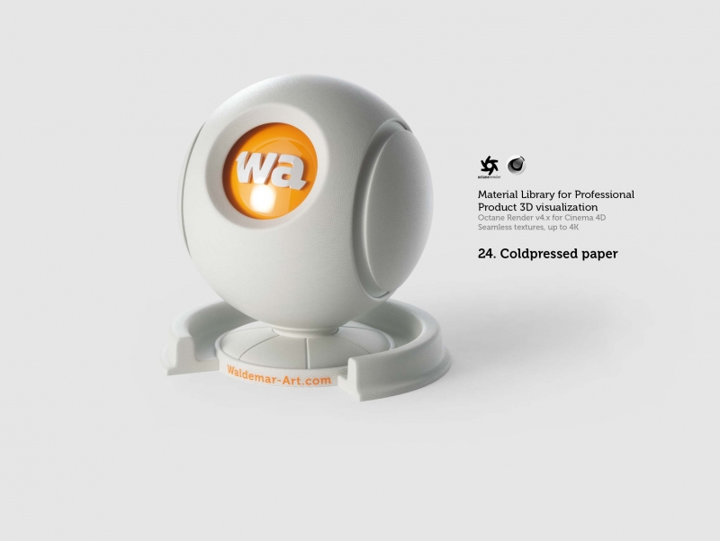 Octane 4+ for Cinema 4D (Compatible with version 2024) Materials Pack 1 - Hard Surfaces [27 items] (Glass, Plastic, Metal, Paper, Cork, PET etc)