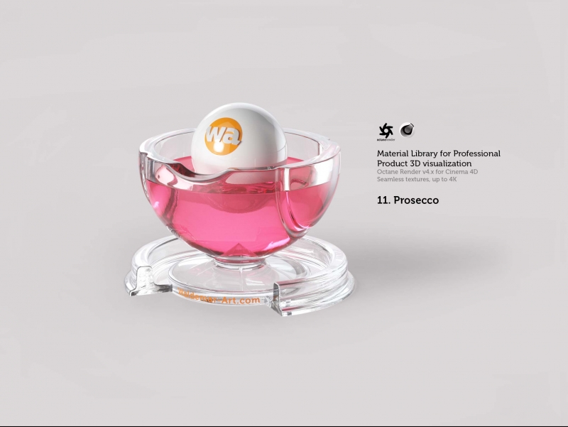 Octane 4+  for Cinema 4D (compatible with version 2024) Materials Pack 2 - Liquids and Food [27 items] (Jam, Butter, Milk, Yoghurt, Pesto, Honey, Beer, Wine etc)