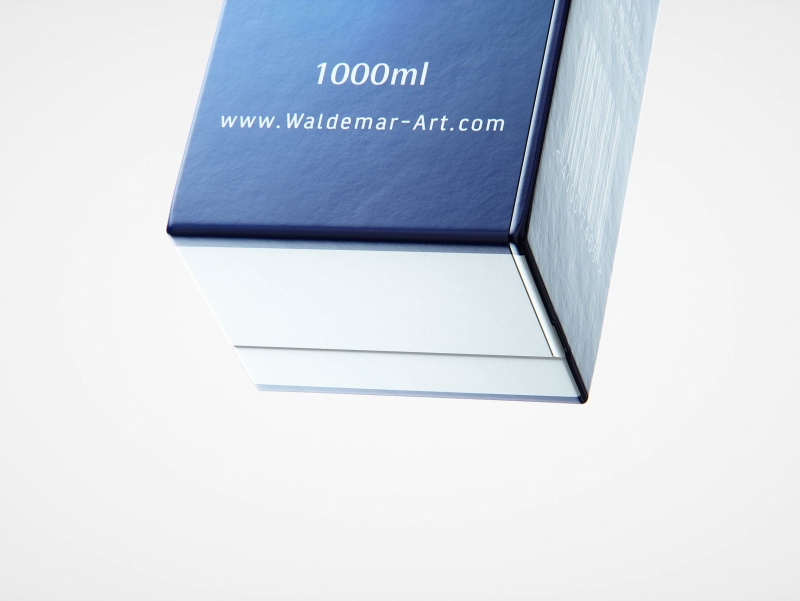 Sig PremiumBloc 1000ml carton packaging with a tethered cap SwiftCap premium 3D model