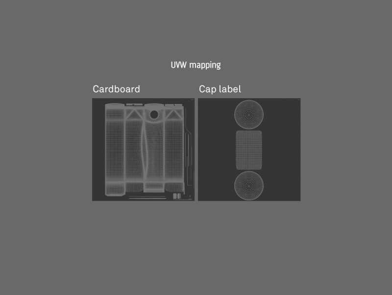 Elopak Pure-Pak Diamond Curve 900ml packaging 3D model pack