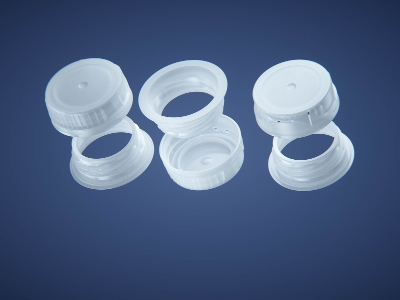 Premium milk carton packaging 3D model of Elopak Pure-Pak Sense 500ml with tethered cap TwistFlip 34