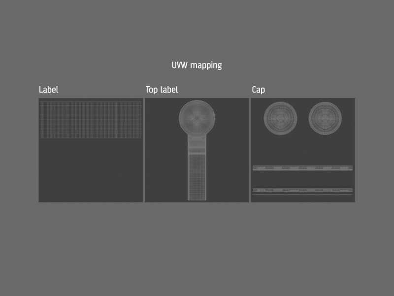 Ragout Fin 380g glass jar packaging 3d model