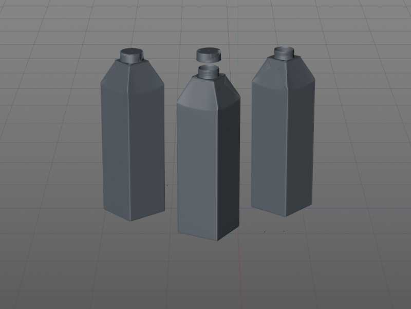 SIG Combidome 1000ml 3D packaging model