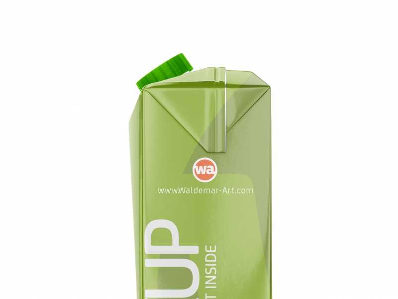 SIG Combifit 1Le (1000ml) Premium Photoshop Mockup - Side view