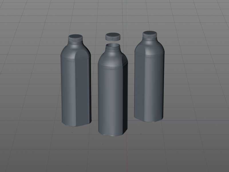 Milk Carton Packaging 3D model pak of Tetra Pack Evero Aseptic Base-D 1000ml with OrionTop O38A