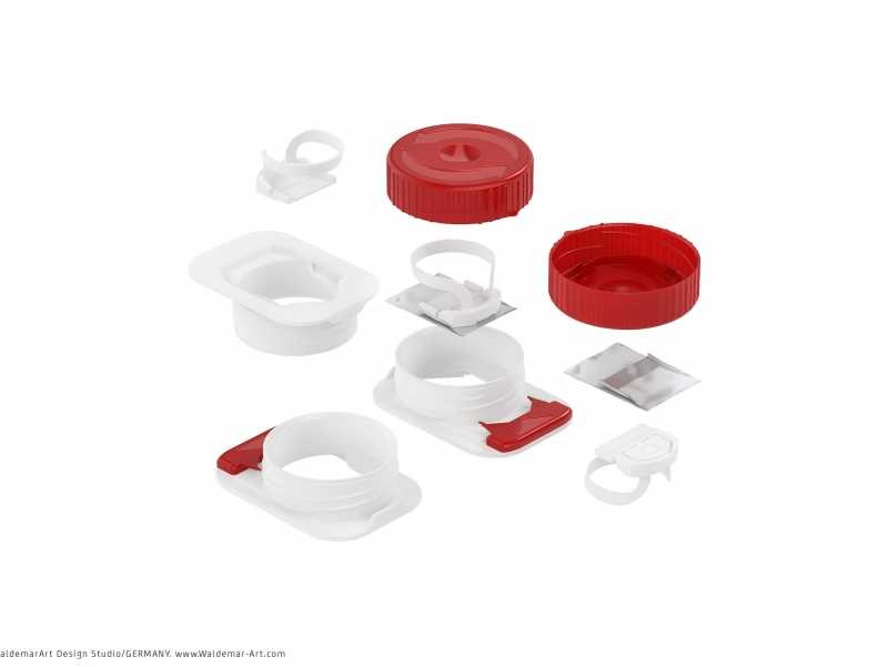 Tetra Pack Brick Slim 2000ml Premium packaging 3D model pak with SlimCap closure