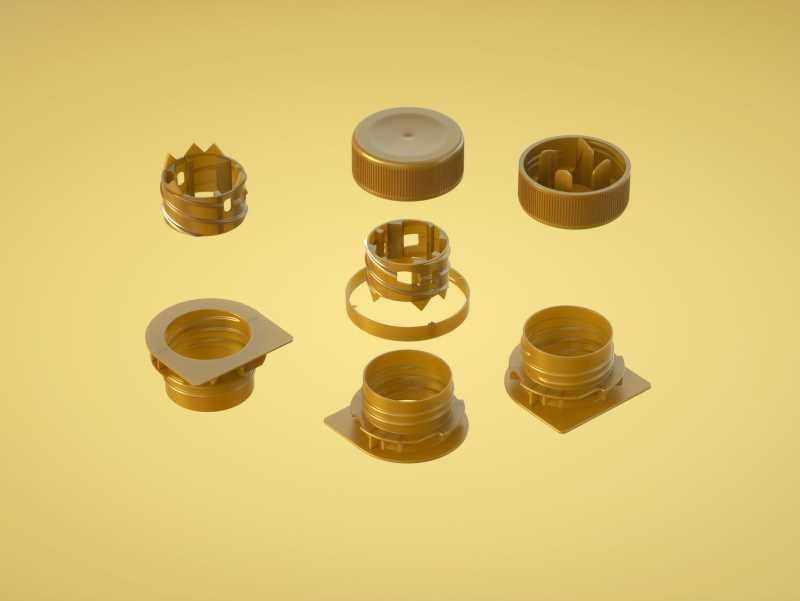 Tetra Pack Brick Square 500ml with StreamCap Premium 3D model pak