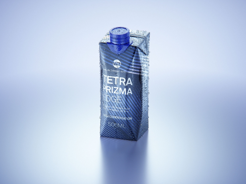 Tetra Prisma Edge 500ml with Dream Cap 26 Pro and Condensation Premium 3D model pack