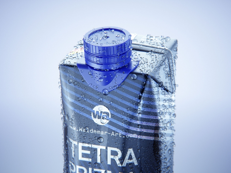 Tetra Prisma Edge 500ml with Dream Cap 26 Pro and Condensation Premium 3D model pack