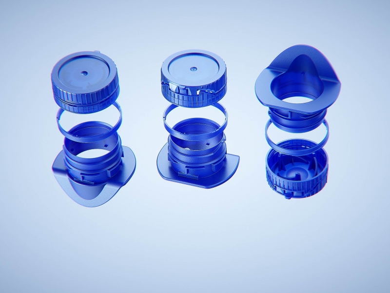 Tetra Prisma Edge 500ml with Dream Cap 26 Pro and Condensation Premium 3D model pack