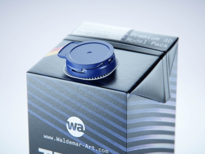 Tetra Pak Brik Edge 1000ml with tethered cap LightWing 30 premium carton packaging 3D model