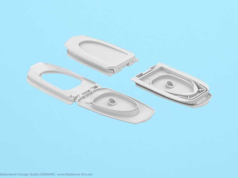 Tetra Pack Brick Slim 1000ml with ReCap3 packaging 3D model pak