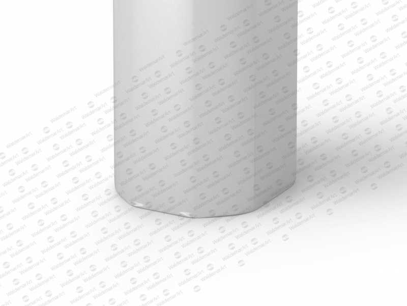 Packaging MockUp of Tetra Pack Evero Aseptic Base-D 1000ml with OrionTop-O38A Front-Side View