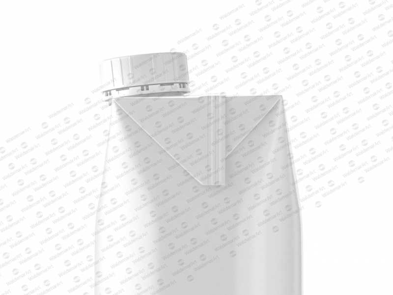 Photoshop Mockup of Cartron packaging of Tetra Pack Prisma 500ml Side View