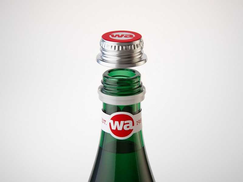 Water glass bottle 750ml packaging 3D model pack