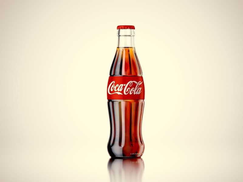 Free 3D Model of Coca-Cola bottle