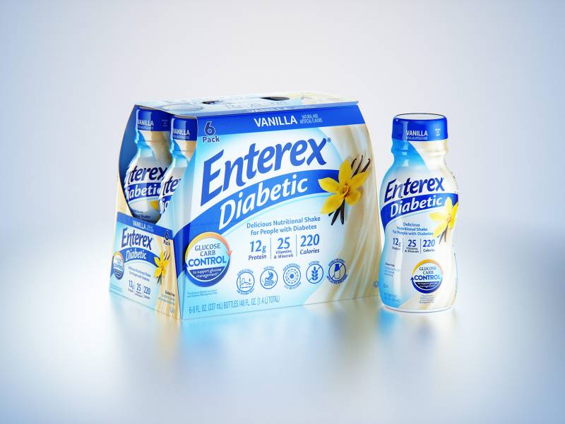 Enterex Nutritional Shake Professional Product 3D visualization