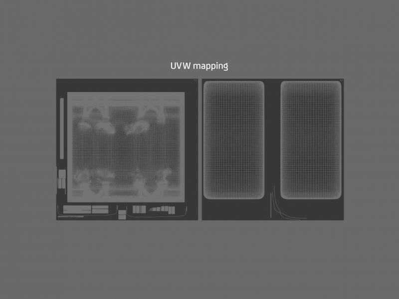 Short-grain rice plastic bag 1000g premium packaging 3d model