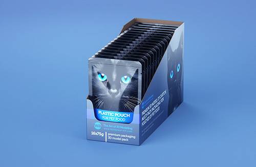 Premium packaging 3d model of Tetra Pack Prisma Square 330ml with tethered cap DreamCap 26 Pro