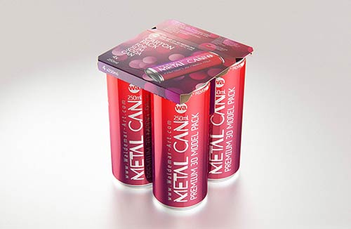 Tetra Pack REX 500ml Professional carton packaging 3D model pak