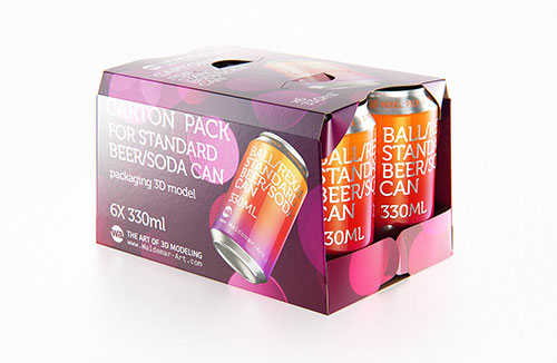 Tetra Pack Gemina Aseptic 1000ml Square Package MockUp with StreamCap Front View