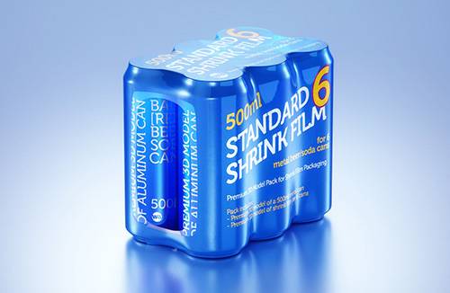 Package Mock-up of Tetra Pack Rex 500ml with TwistCap Front View